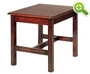 Chippendale End Table, Square - SPFTLE12