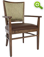 Boston Wood Arm Chair