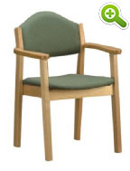 Jackson Stacking Wood Arm Chair